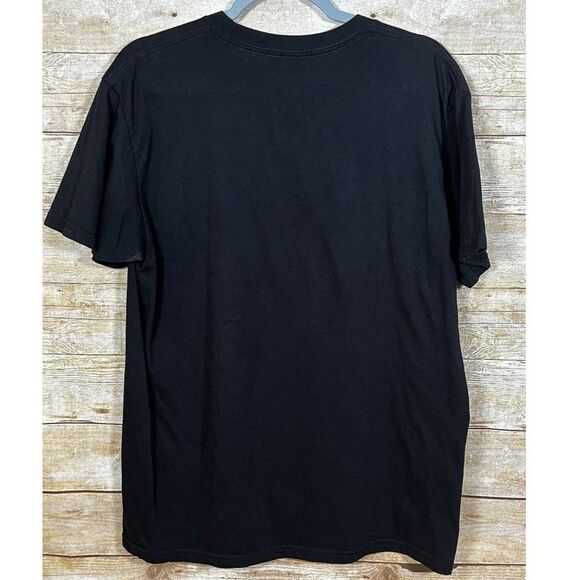 GUNS N' ROSES BLACK CLASSIC 90S HAIR BAND CONCERT SLASH AXL EVERYDAY CREWNECK T - Picture 2 of 3